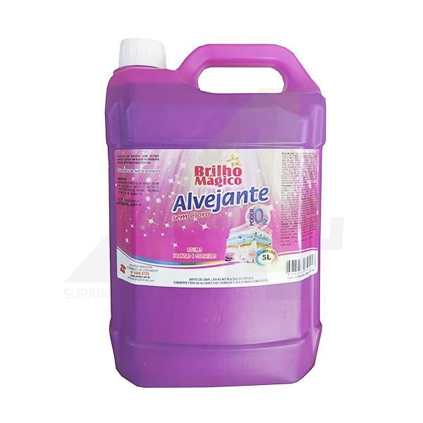 Alvejante Sem Cloro 5L - Brilho Mágico