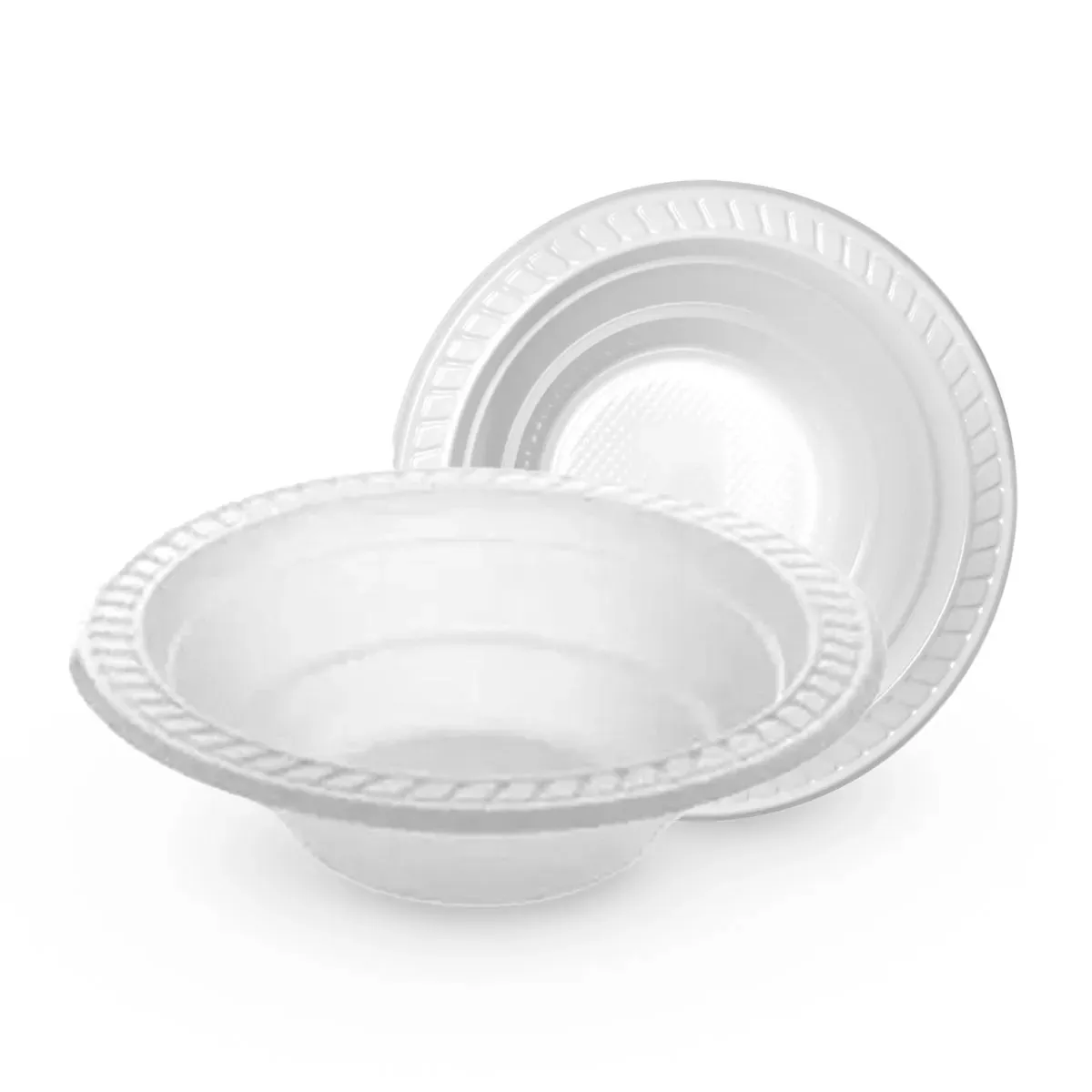 Prato Plástico 15cm Fundo c/10