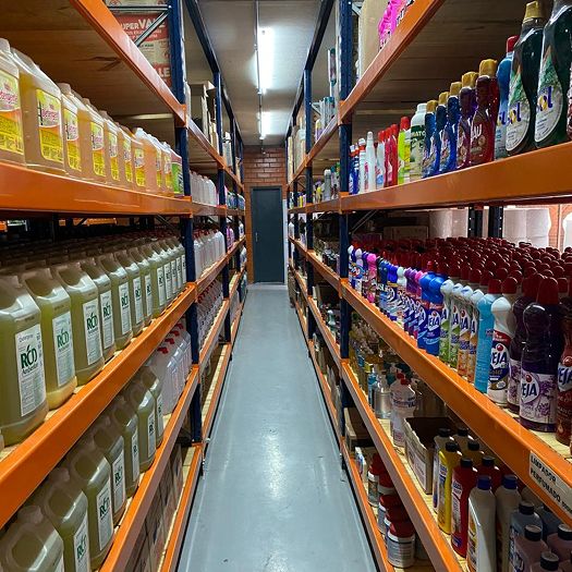 Distribuição de Alimentos, Limpeza e Descartáveis